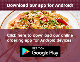 Download Our New Android App For PAYA Cuisine